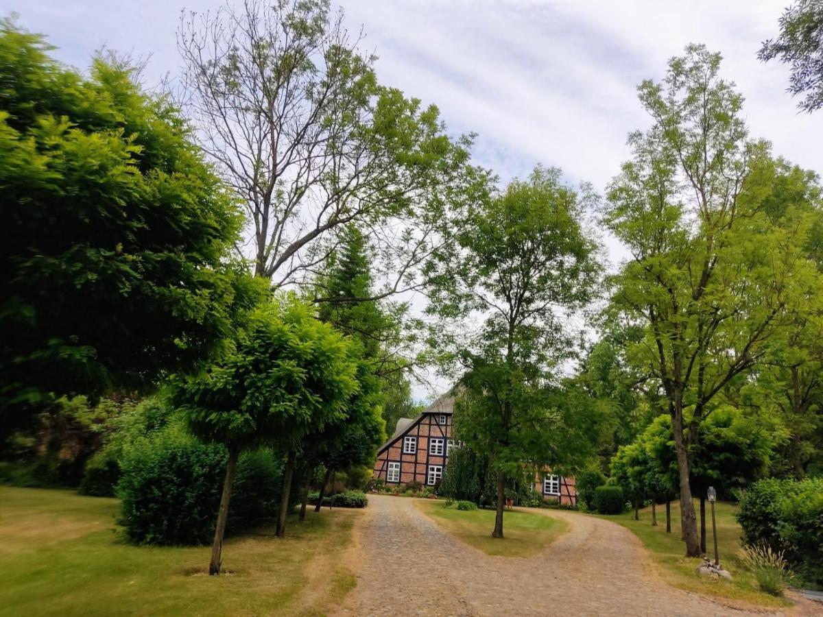 Chalet Forsthof Everstorf - Kleine Wohnung Grevesmuhlen Bagian luar foto